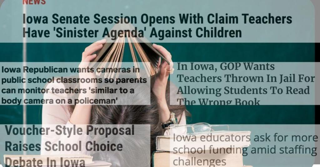 Fed Up: How Educators in Kim Reynolds’ Iowa Feel After Nonstop GOP Attacks
