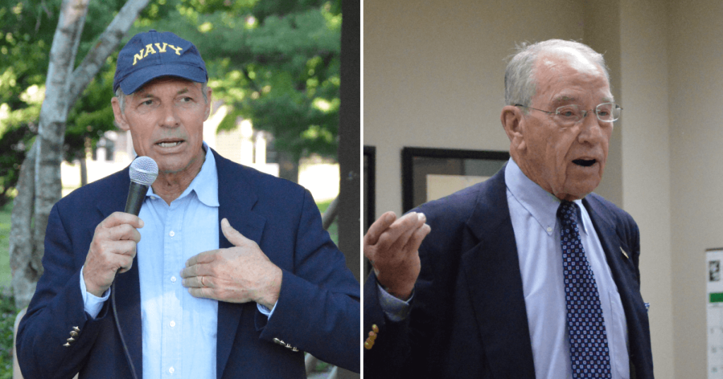 Where Chuck Grassley And Mike Franken Stand On Legal Weed