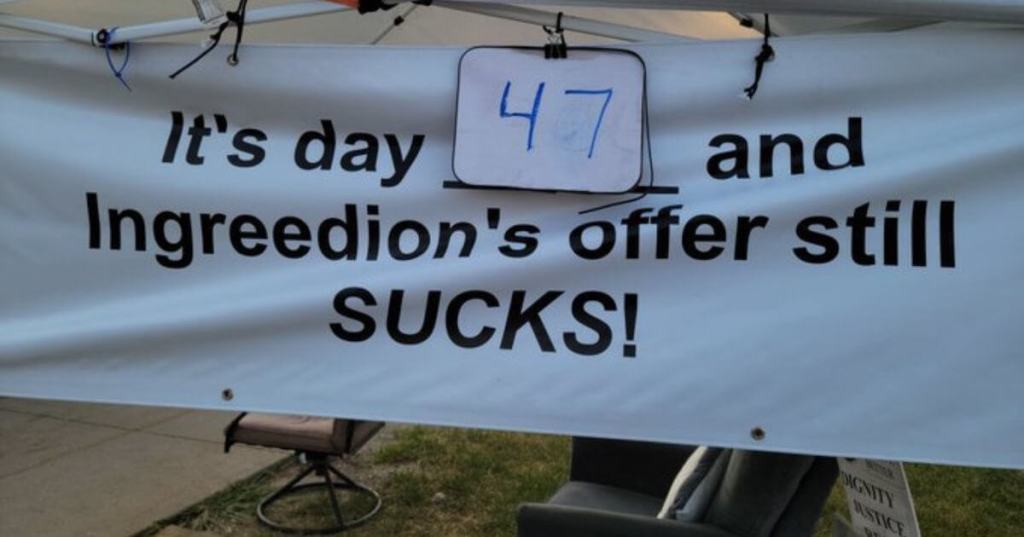 Workers Respond To Ingredion’s Full-Page Ad As Strike Continues On