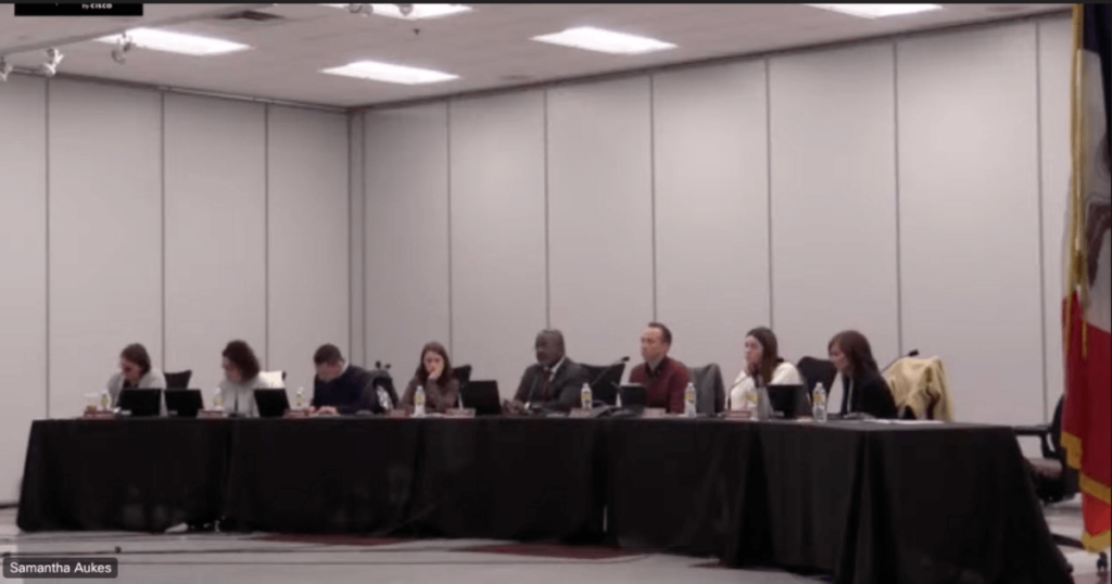 Nikoel Hytrek - Iowa Starting Line