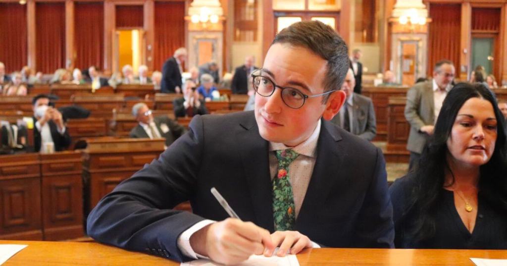 New Legislators: Adam Zabner Brings Youthful Voice To Iowa House