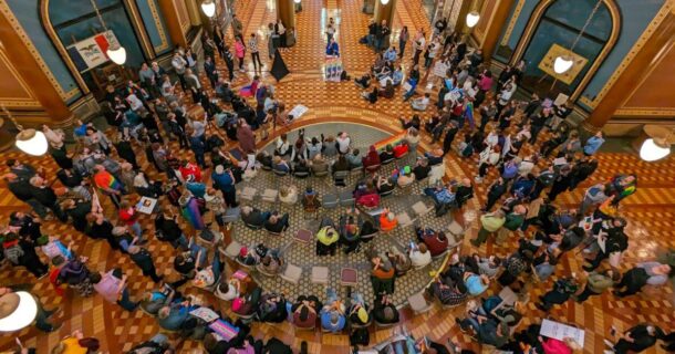 Iowa LGBTQ Rally  x