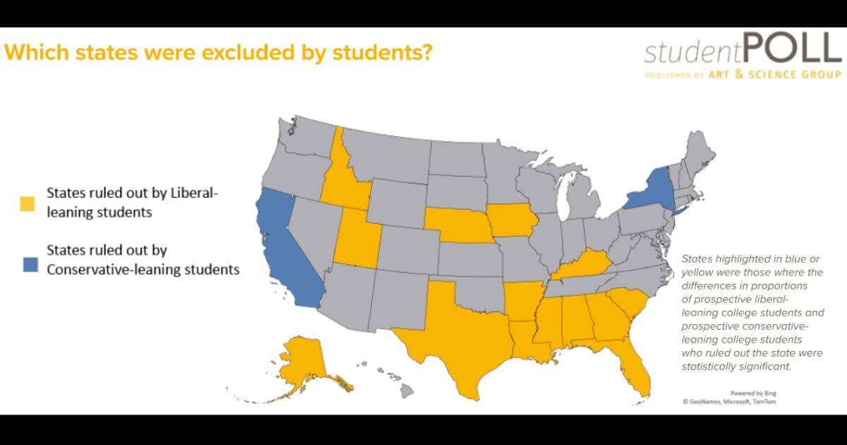 Liberal-Leaning Students More Likely to Avoid Iowa For College Liberal-Leaning Students More Likely to Avoid Iowa For College