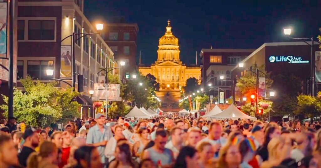 Pride events in Iowa