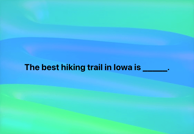 The Best Hiking Trail in Iowa, According to Iowans