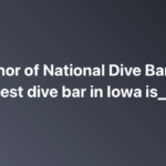 The 36 Best Dive Bars In Iowa, According To Iowans