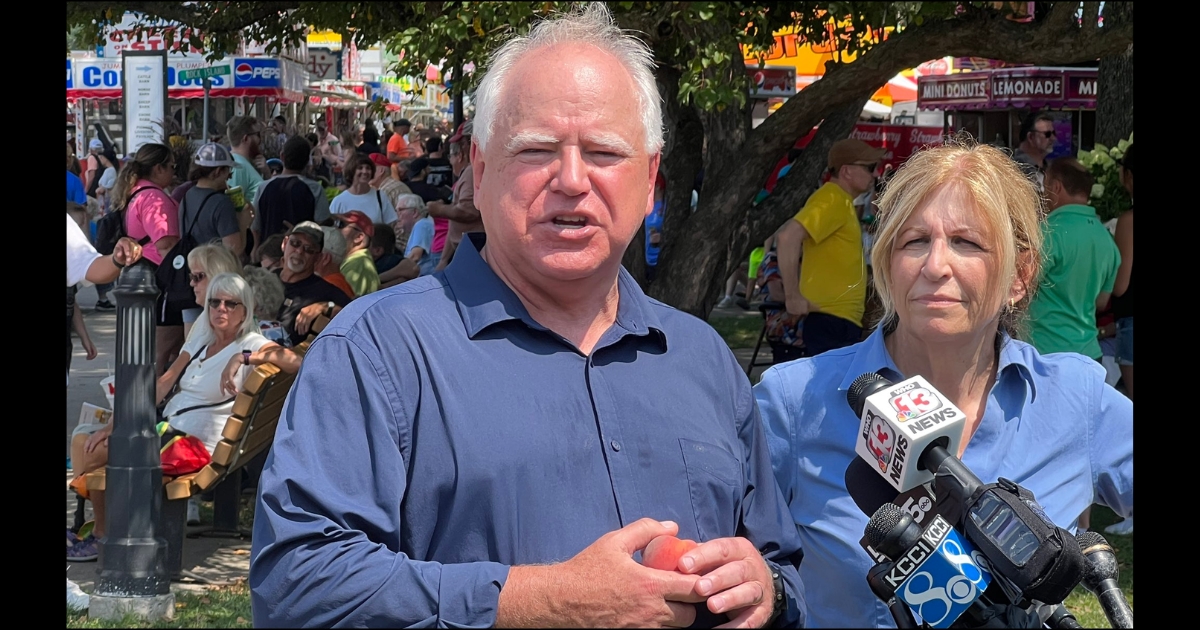 Walz At State Fair: GOP’s Agenda ‘Morally Reprehensible’ Walz At State Fair: GOP’s Agenda ‘Morally Reprehensible’