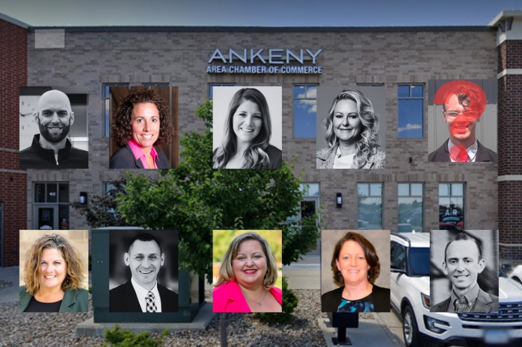 Why did the Ankeny Chamber pull out of hosting a school board forum?