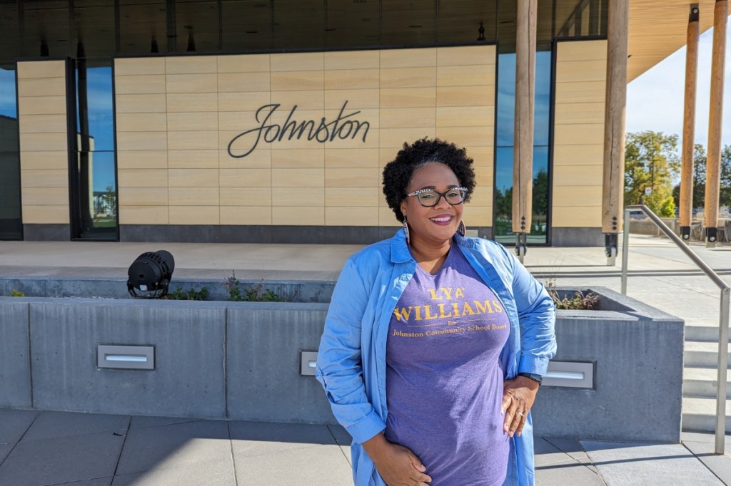 Lya Williams wants to stop book bans, expand STEM in Johnston schools