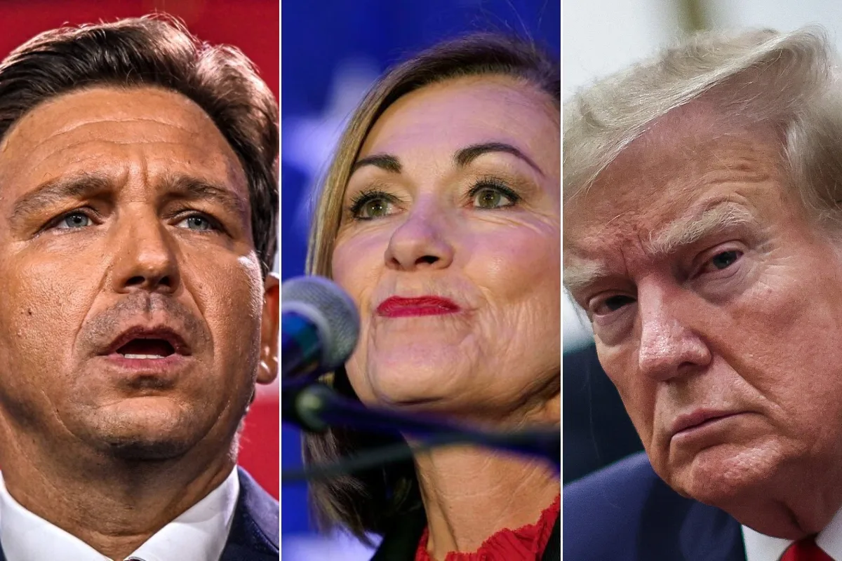 Amid Trump/Reynolds feud, DeSantis says GOP doesn’t have to kiss Trump’s ring