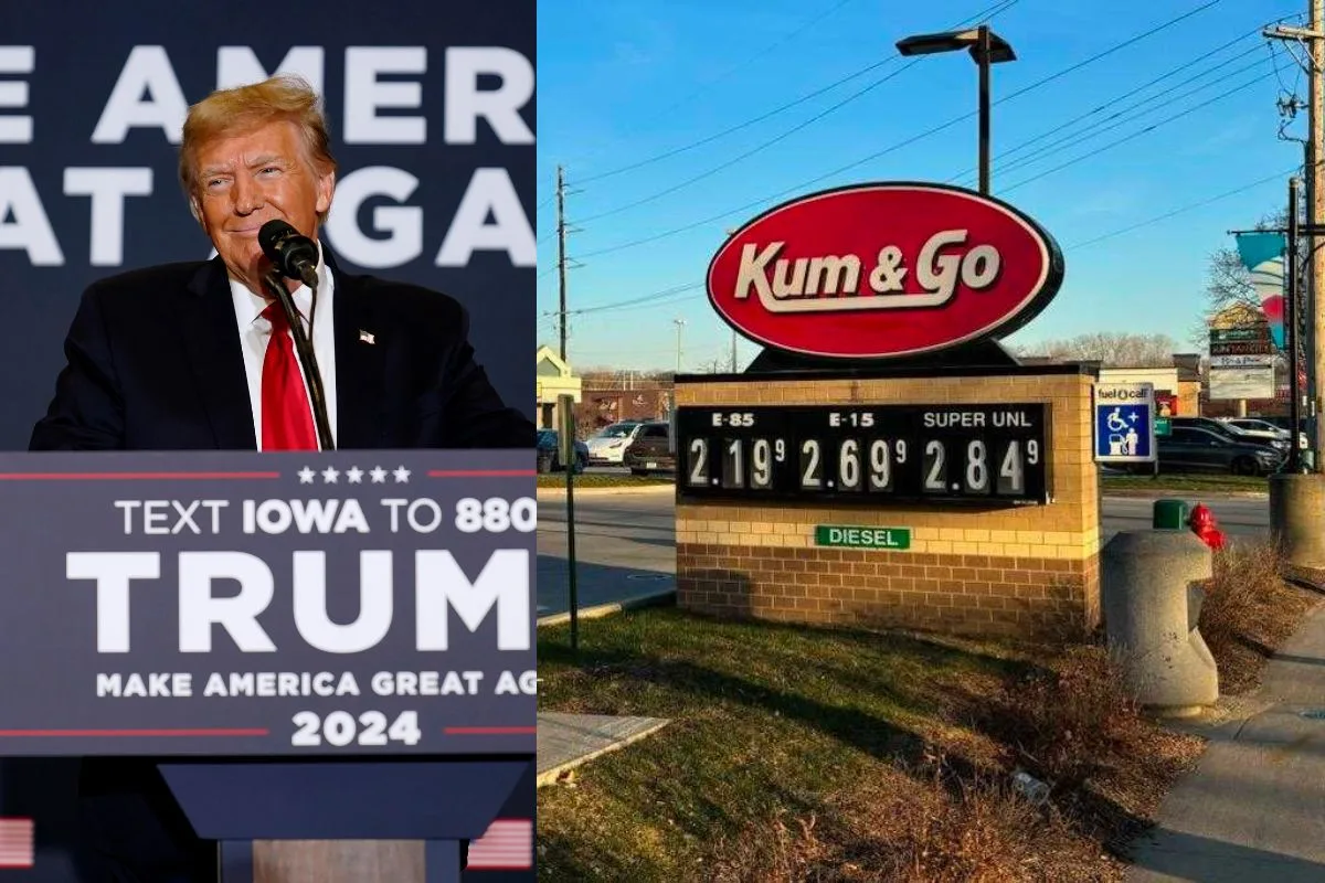 Surprise: Trump lies about gas prices while in Iowa