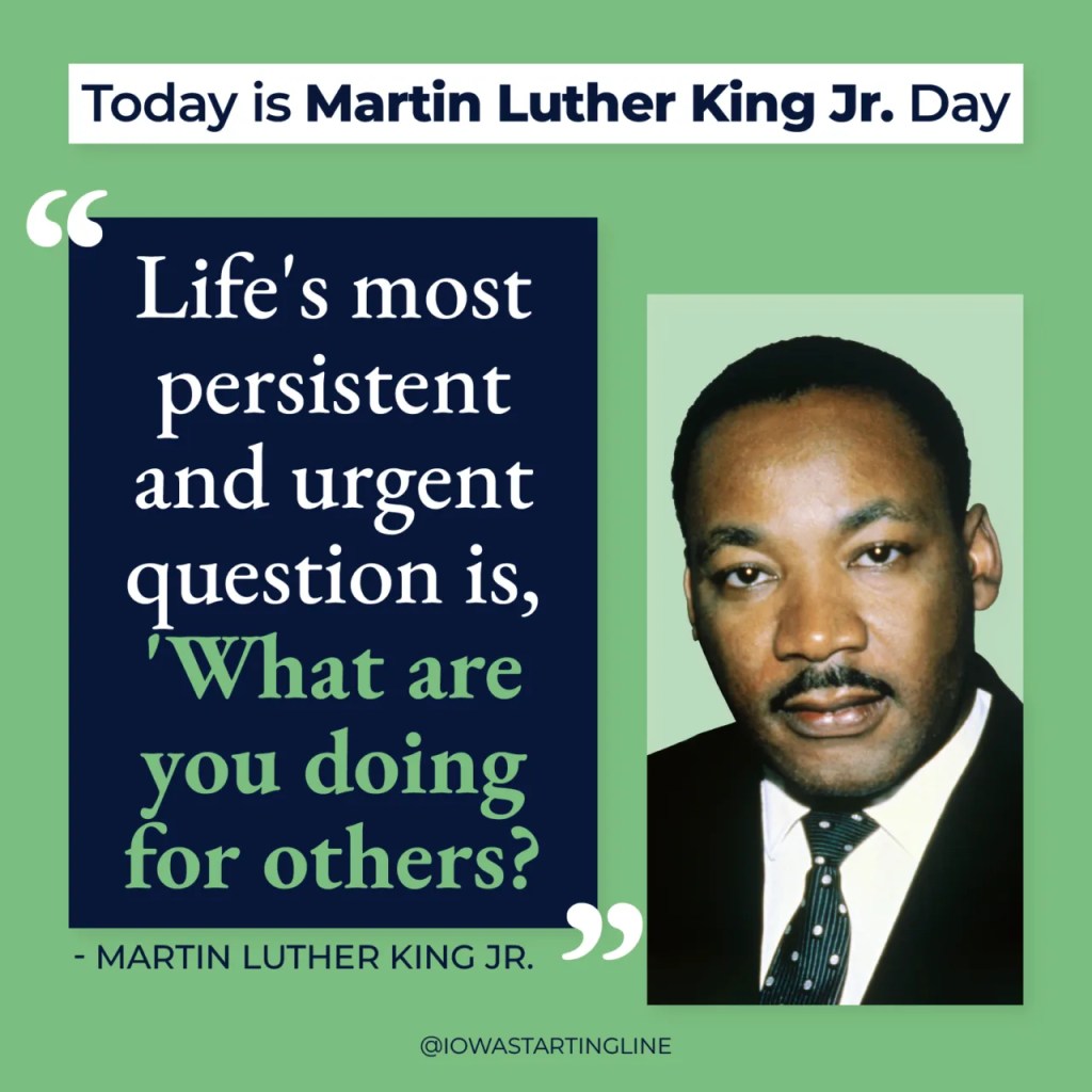 15 Martin Luther King Jr. Day events across Iowa in 2024
