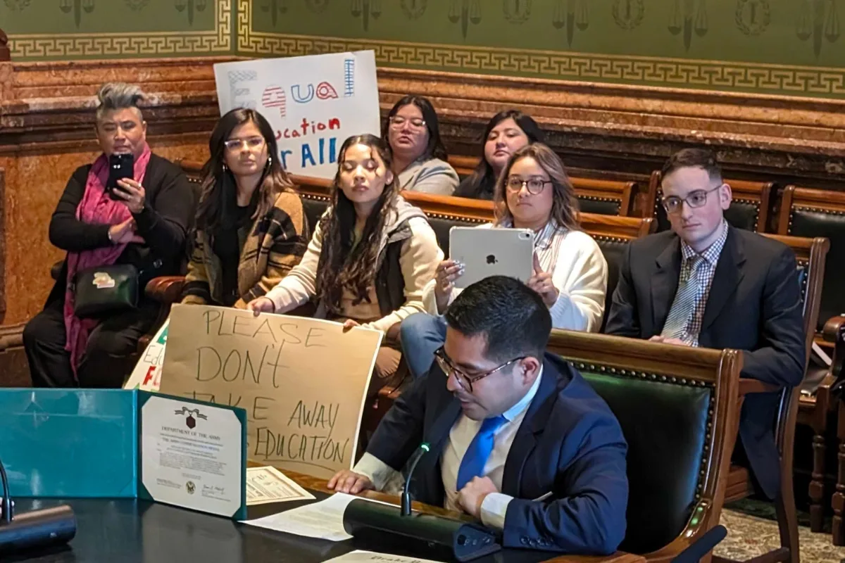 ‘Scary’: Iowa Latinos concerned about GOP bill to limit access to higher education ‘Scary’: Iowa Latinos concerned about GOP bill to limit access to higher education
