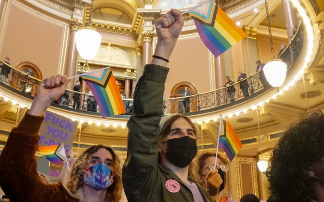 Bill to legalize discrimination against trans Iowans goes down in flames