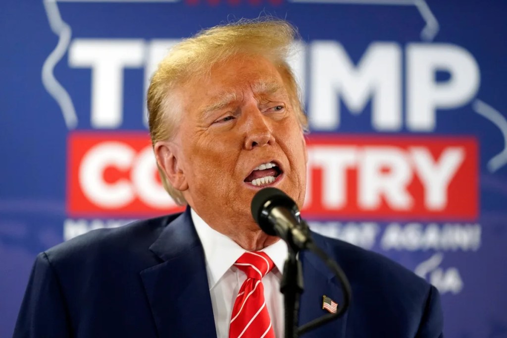 Trump tells Iowa crowd US Civil War could have been negotiated