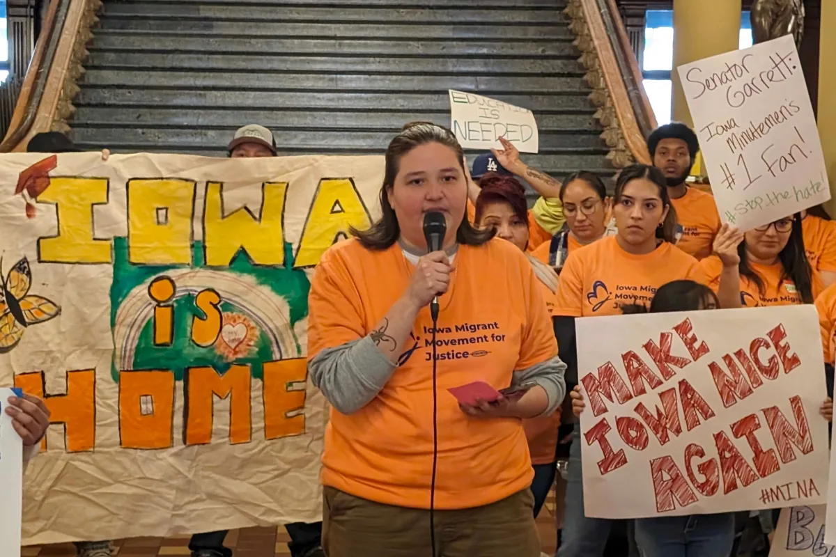 Advocates speak out against Iowa’s anti-immigration bills