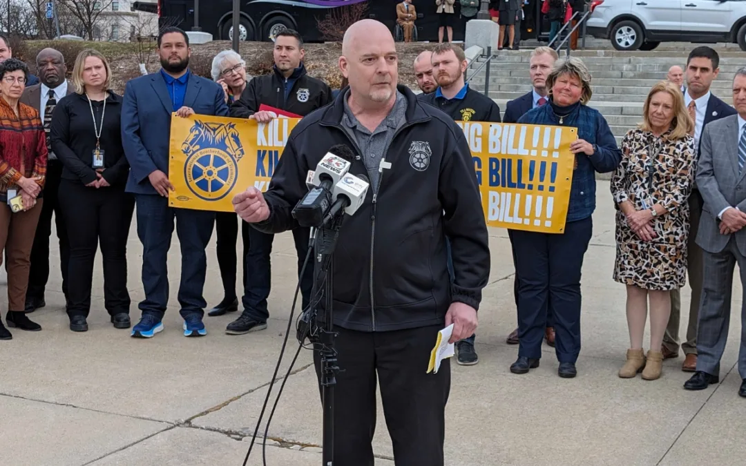 Iowa Teamsters head says statewide strikes possible to stop union-busting bill