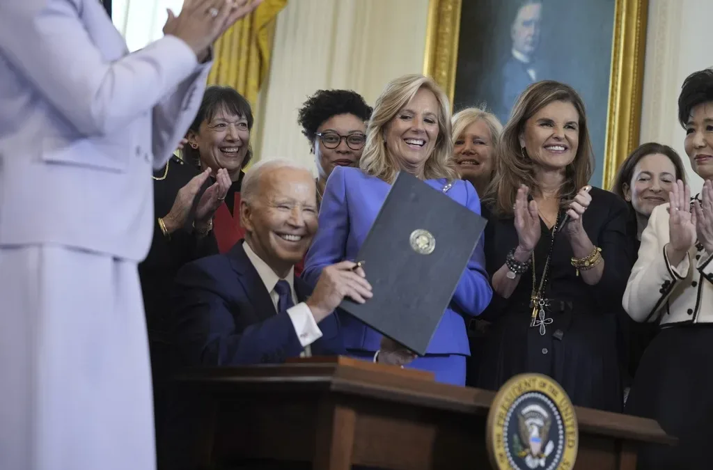 Biden issues executive order to improve women’s health research