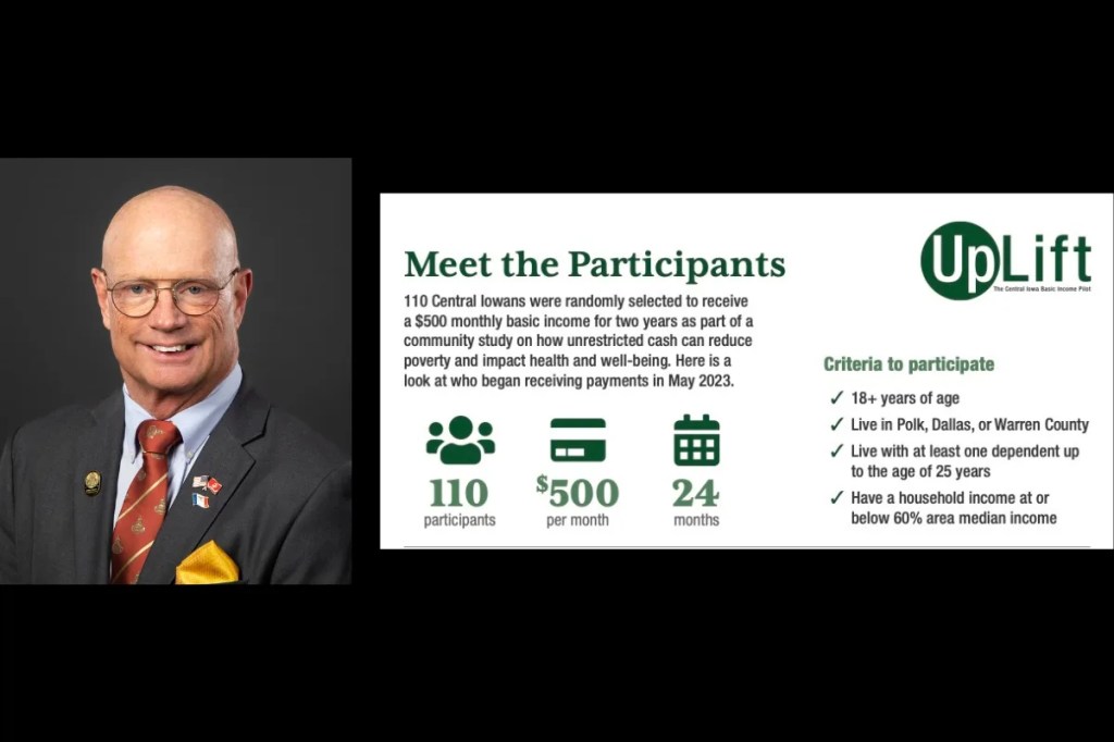 An Iowa basic income pilot program seems to be working, but Republicans want to kill it