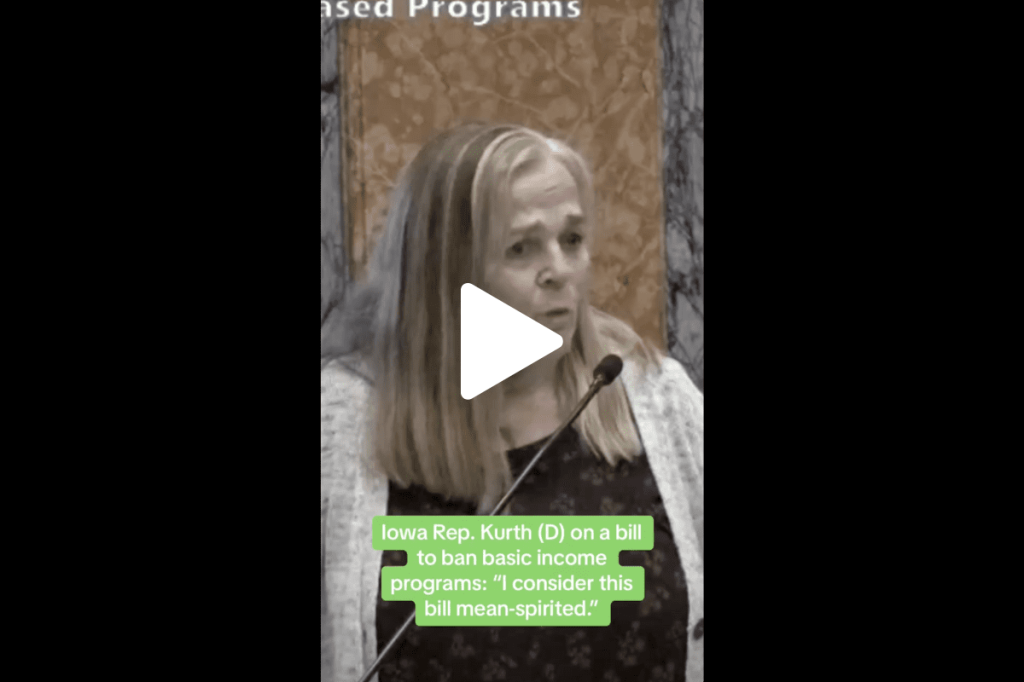VIDEOS: Iowa House and Senate debate ban on basic income programs