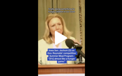 VIDEO: Jochum calls Gov. Reynolds’ summer meal program a ‘hunger game’