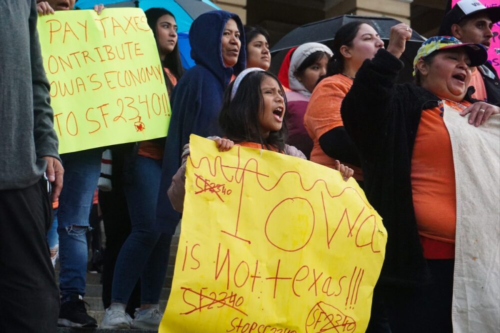 Advocates file suit to stop Iowa’s ‘unconstitutional’ immigration law