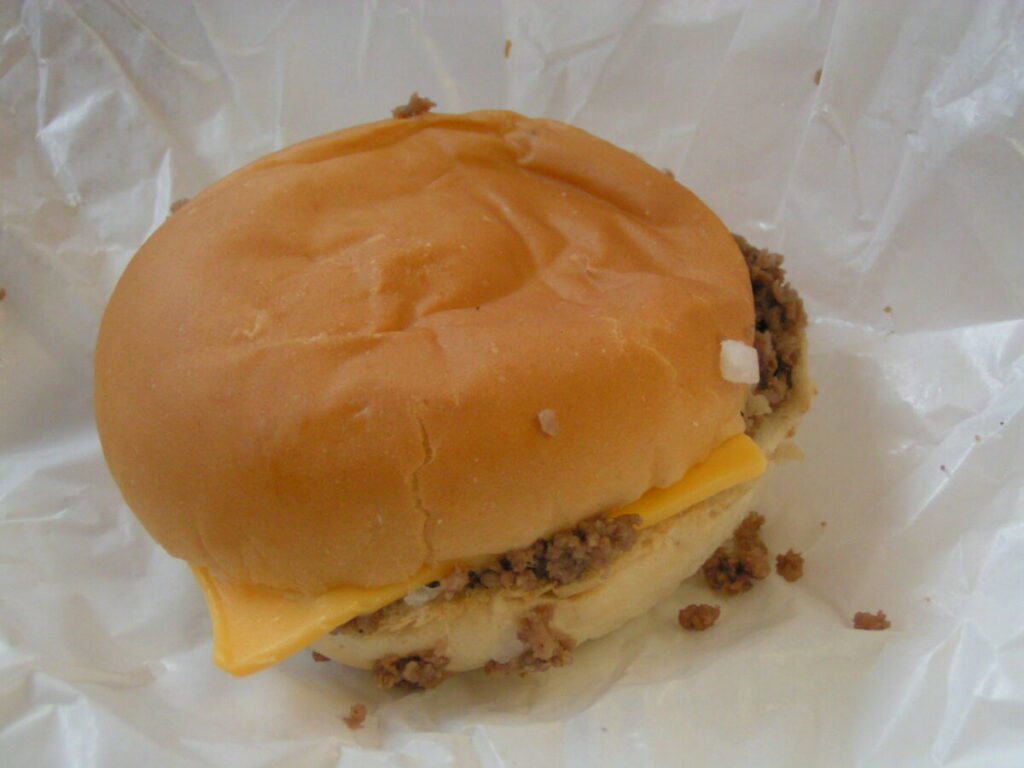 Loose meat sandwich from Made-Rite.