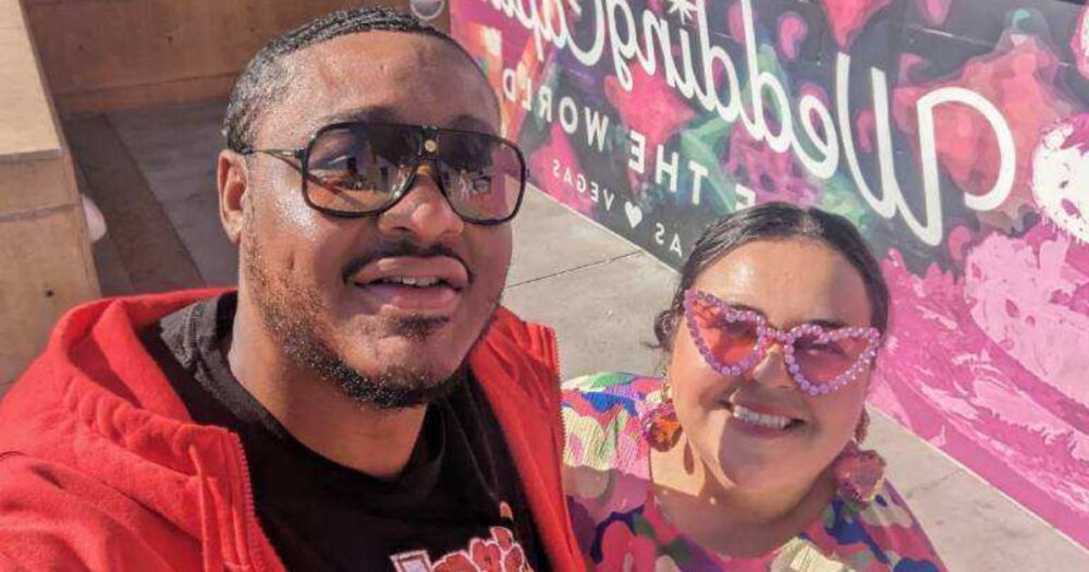 He tried to scam her. He didn't know her husband was a journalist