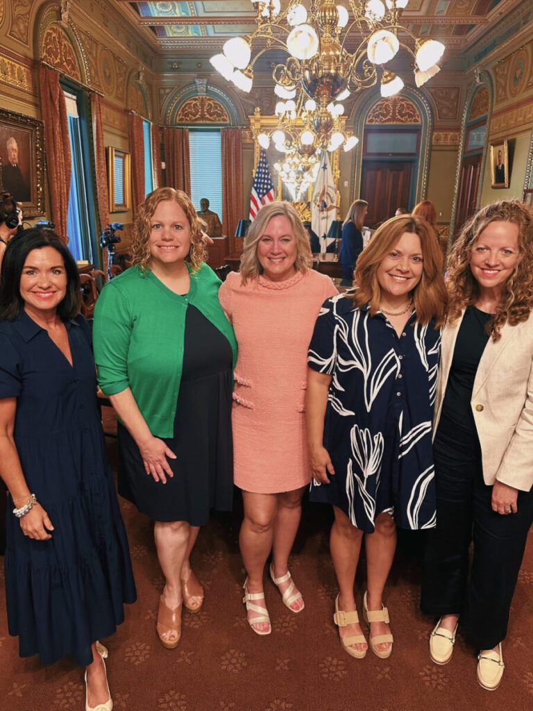 Stillbirth prevention group celebrates legislative win in VP Kamala Harris’ office