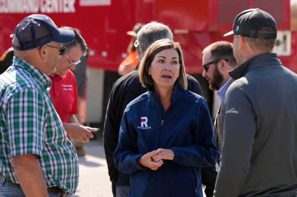 Gov. Reynolds announces programs to fund recovery for victims of state floods, tornados