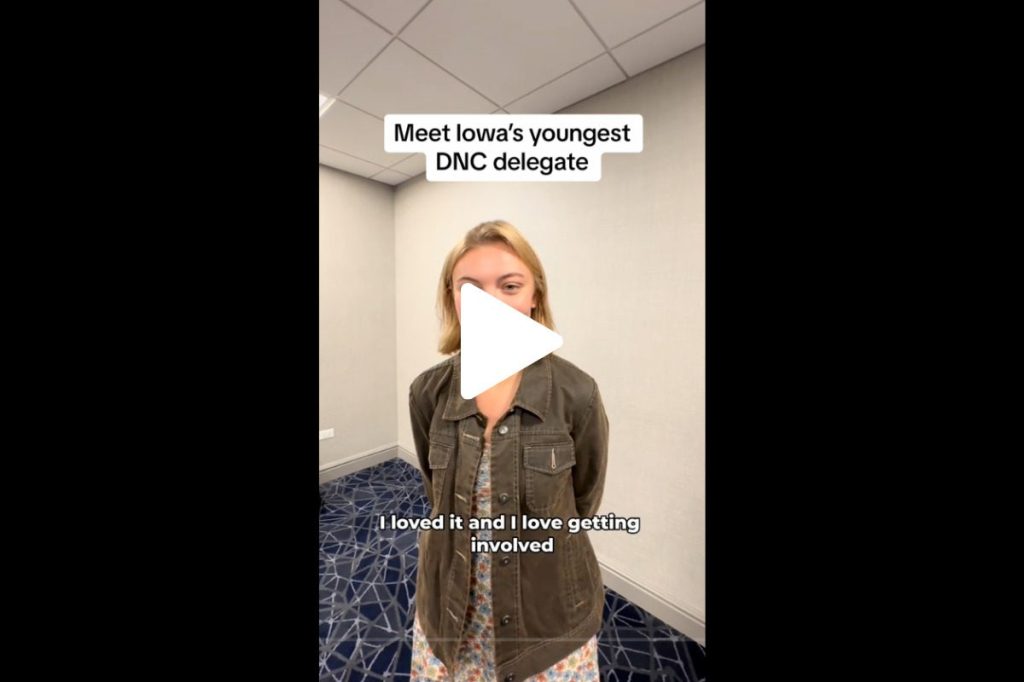 VIDEOS: Meet Iowa’s youngest DNC delegate