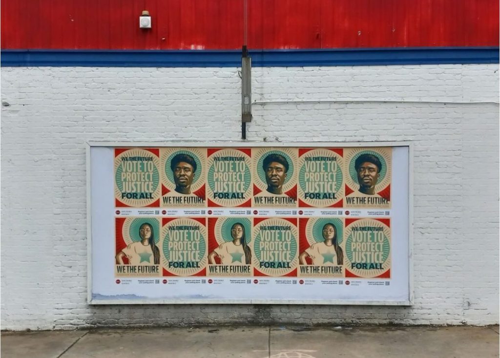 Powerful art that mobilizes Gen Z: The “We The Future” campaign is inspiring new voters across America