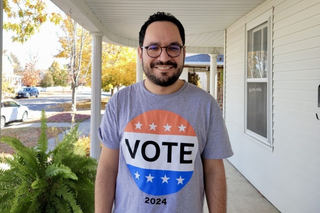 Orçun Selçuk of Decorah teaches political science at Luther College. The Secretary of State has challenged his ability to vote, claiming falsely that he isn't a citizen. Judge could rule Sunday.