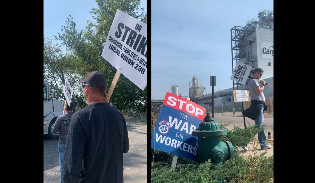 On the Cargill Cedar Rapids strike line, workers say No. 1 issue is respect