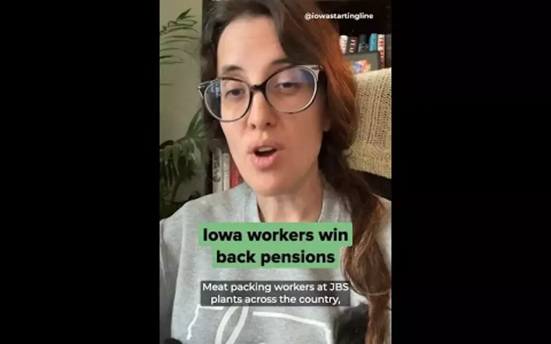 WATCH: Iowa workers win back pensions