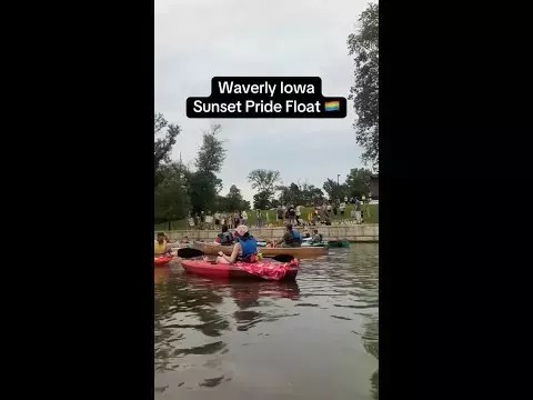 WATCH: Waverly, Iowa’s first ever Pride event