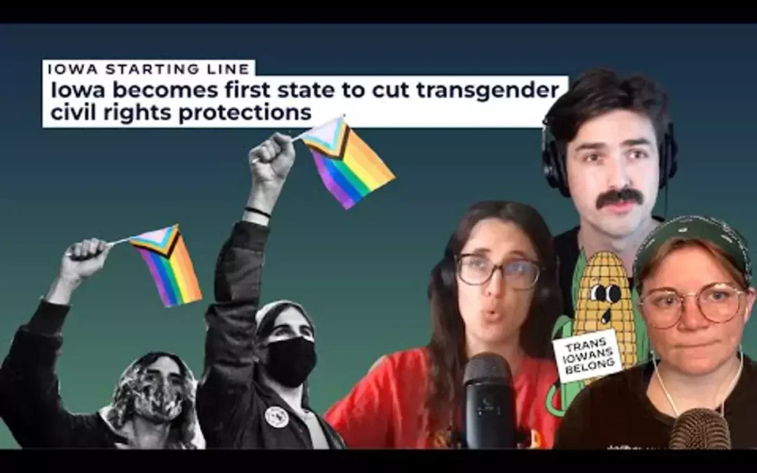 WATCH: Iowa becomes first state to strip trans civil rights (PT 1) – Cornhole Champions #31