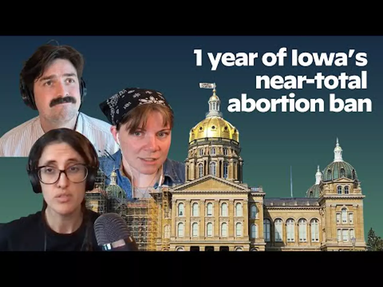 WATCH: Iowa’s near-total abortion ban: 1 year later (PT 1) – Cornhole Champions #33