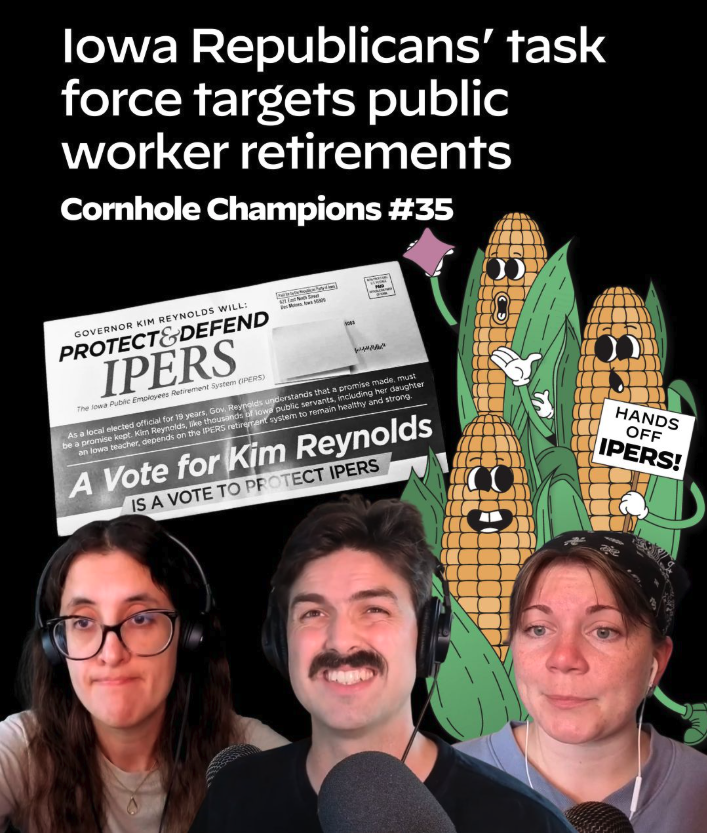 Will Iowa Republicans cut IPERS?