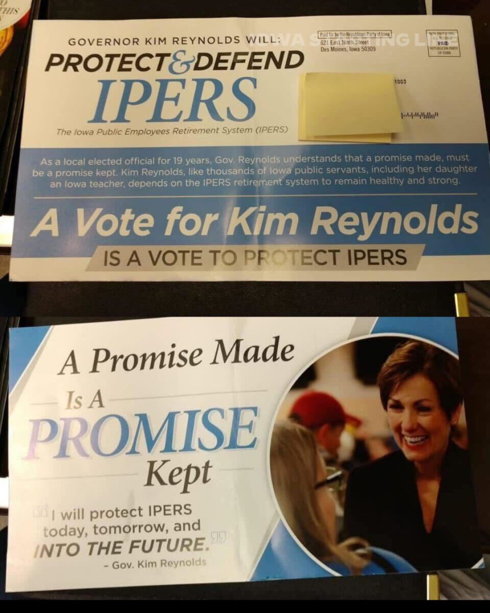 Iowa DOGE targets retirement pensions for teachers, law enforcement