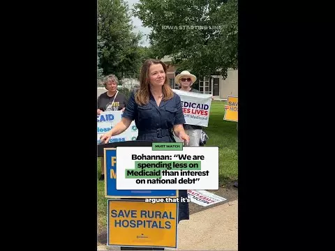 WATCH: Christina Bohannan on Rep. Miller-Meeks’ budget bill vote