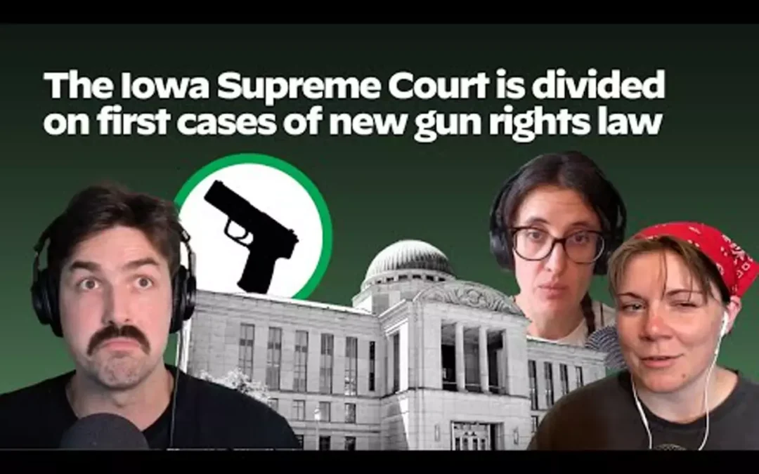 WATCH: Republican judges DIVIDED on Iowa gun rights amendment (PT 3) – Cornhole Champions #34