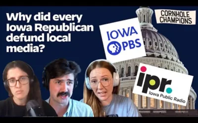 WATCH: Congress voted to shrink Iowa PBS and Iowa Public Radio (PT 1) – Cornhole Champions #32