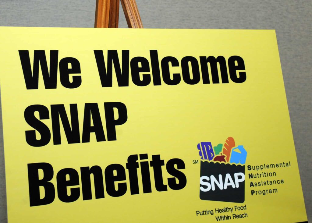 SNAP benefits will not be issued starting on November 1.