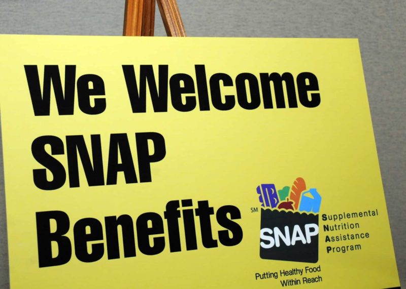 SNAP benefits will not be issued starting on November 1.