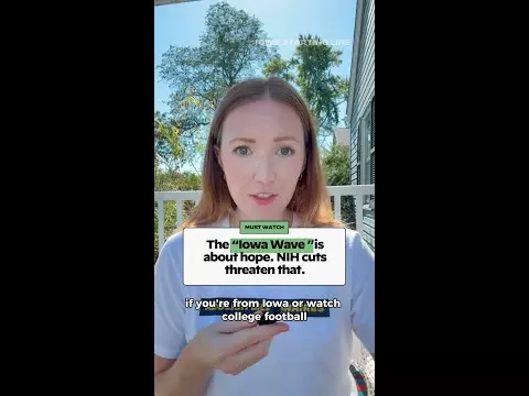 WATCH: The “Iowa Wave” is about hope. NIH cuts threaten that.