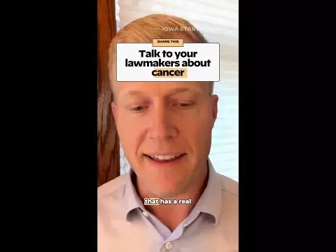 WATCH: Iowans, talk to your lawmakers about cancer