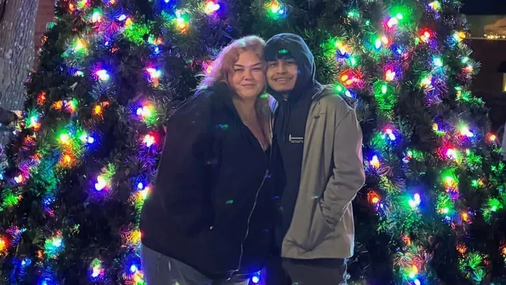 Noel Lopez De La Cruz, right, with his fiancee, Brianna Thornton. (Publicly available on Go Fund Me)