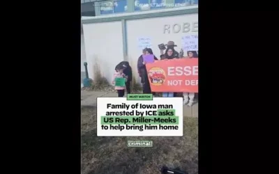 WATCH: Family of Iowa man arrested by ICE asks Rep. Miller-Meeks to help bring him home