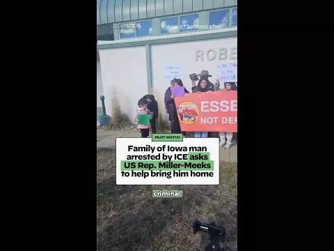 WATCH: Family of Iowa man arrested by ICE asks Rep. Miller-Meeks to help bring him home